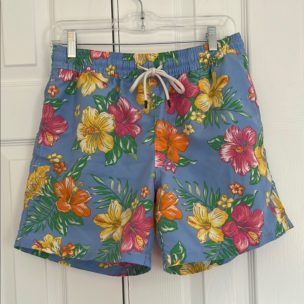 Polo Ralph Lauren Floral Blue Men's Shorts. Size small.